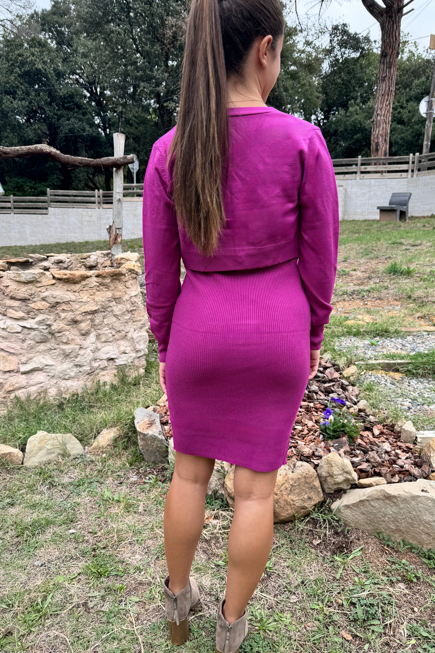 Conjunto chaqueta vestido