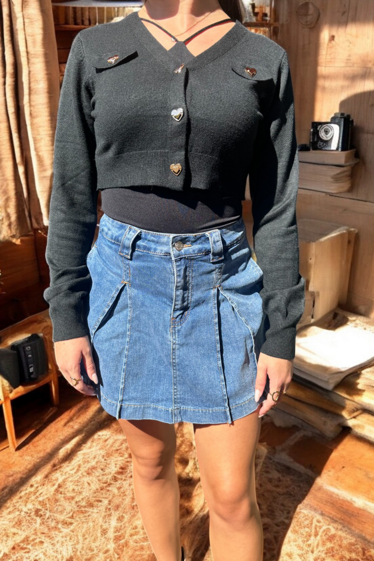 Pantalón tejano FALDA