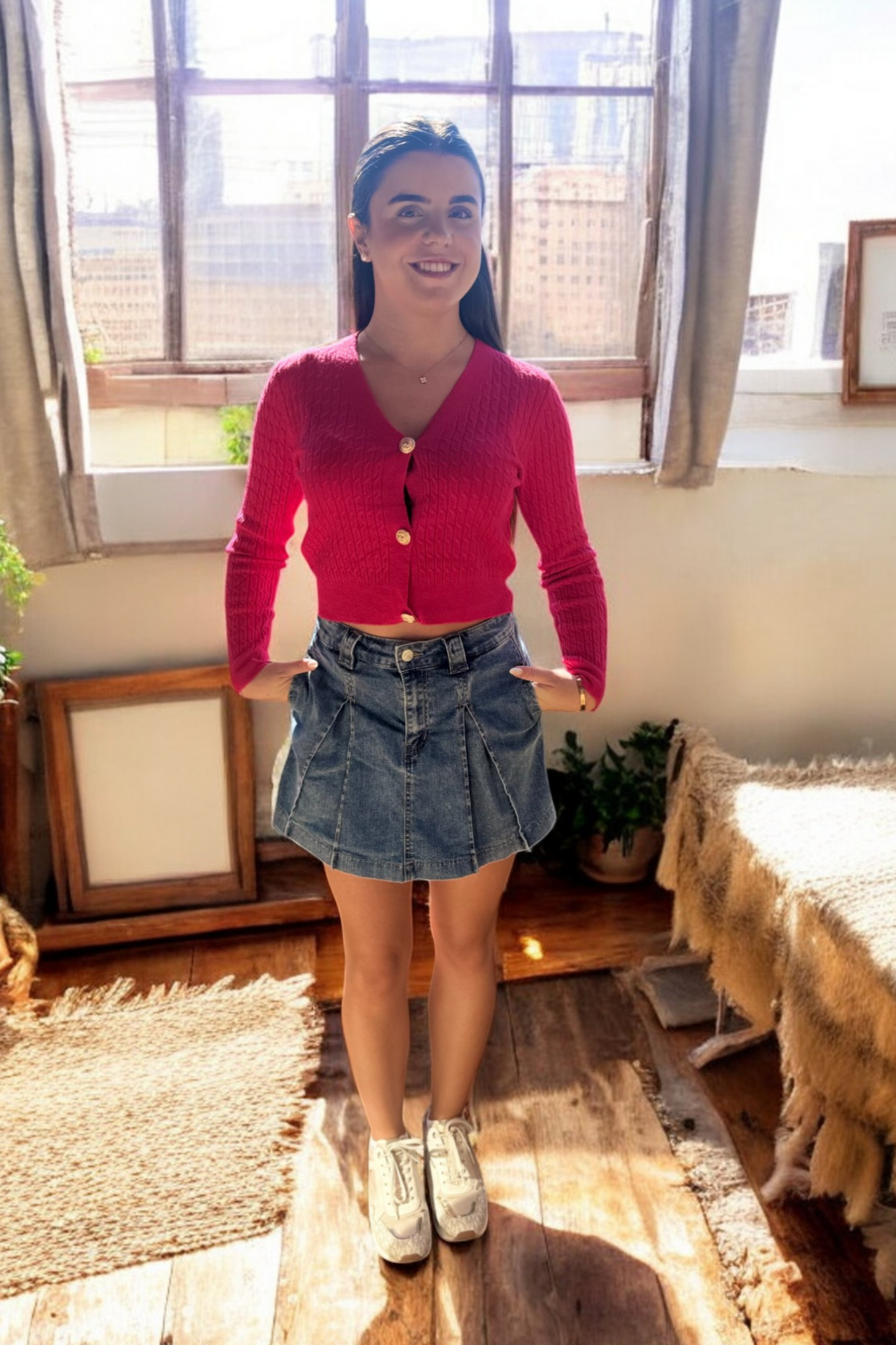 Pantalón tejano FALDA