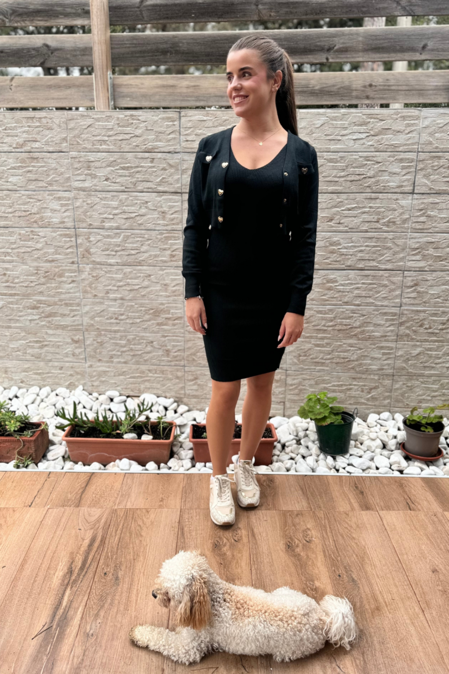 Conjunto chaqueta vestido