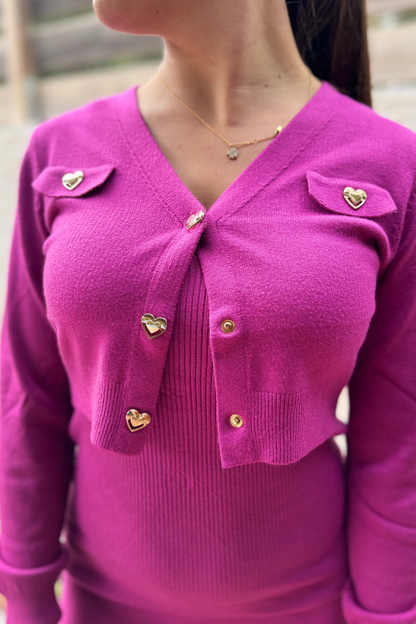 Conjunto chaqueta vestido