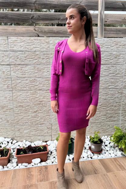 Conjunto chaqueta vestido